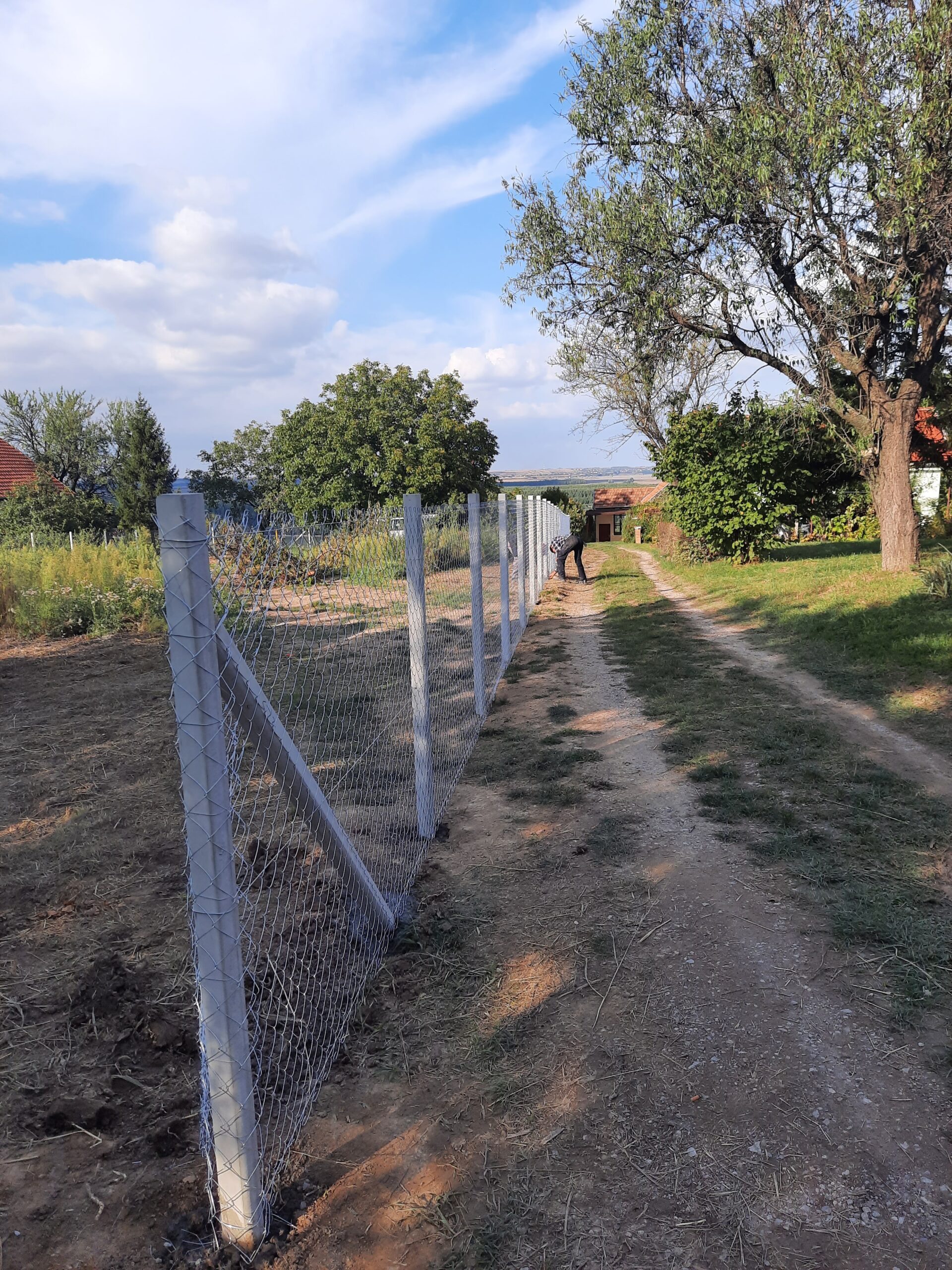 Žičane (pletene) ograde — primer izvedenih radova 3
